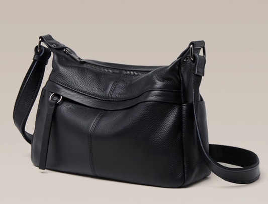 [$139.99] New versatile soft leather shoulder bag