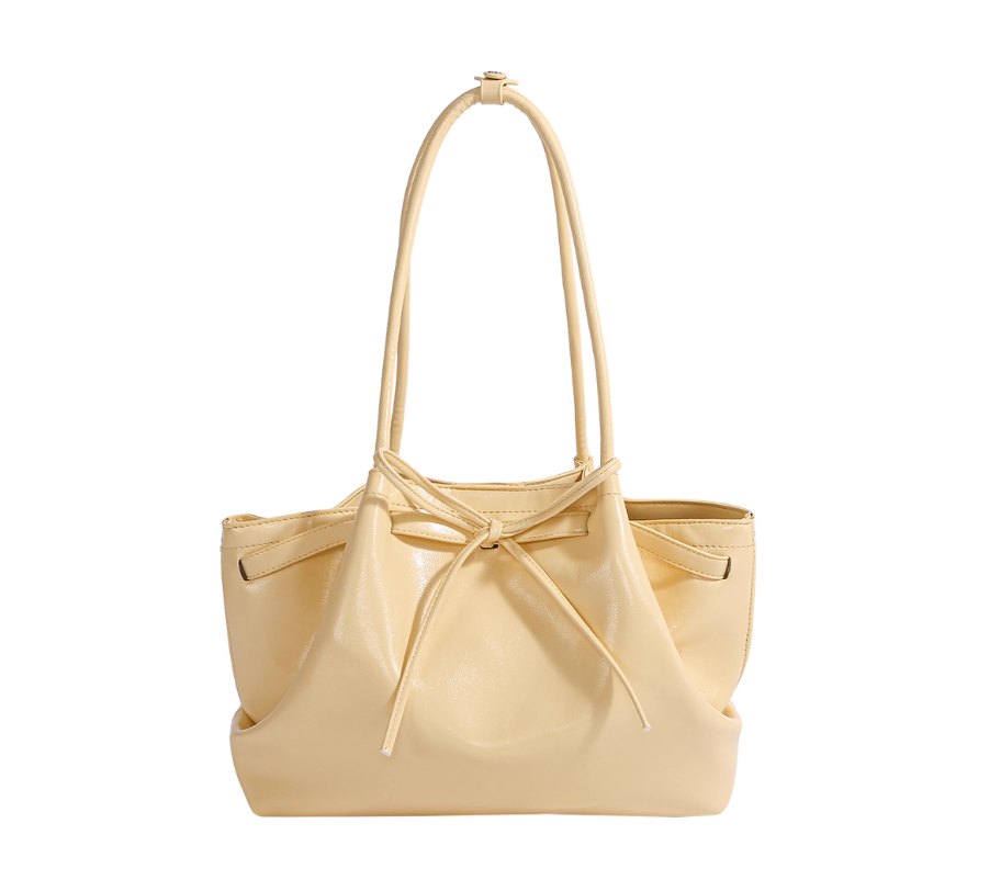 [$89.99] Fashionable and versatile shoulder bag bow tote bag